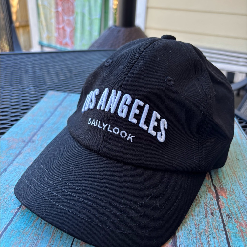 Dailylook Black Los Angeles Hat